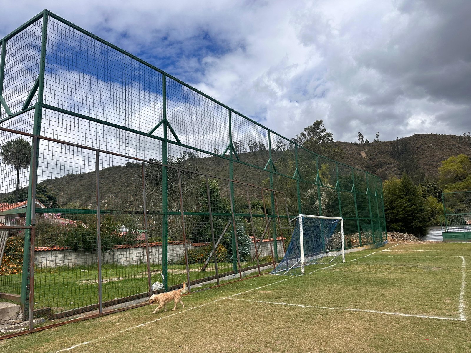 Cerramiento Metálico, Estadio Javier Loyola